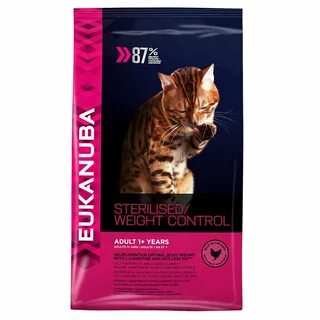 Вес корма для кошек