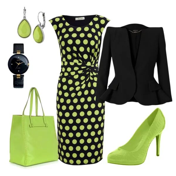 стильные женский свитер в горошек. горох принт сочетания. цветочные принты в одежде. зеленое платье в белый горошек. красные аксессуары в одежде.