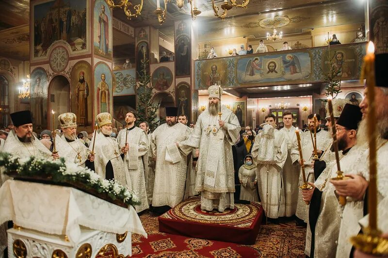 рождество новосибирск вознесенский собор. службы в храме новосибирска.