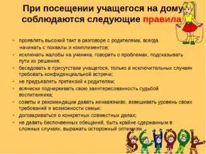 Назначение посещения. Рекомендации посещения на дому учащихся. цель посещения учащегося на дому классным руководителем. цели посещения семей учащихся классным руководителем. цель посещение детей на дому.