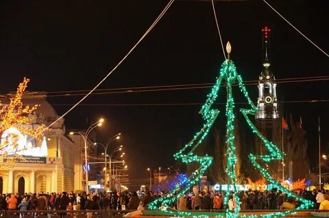 Новогодние праздники в тамбове