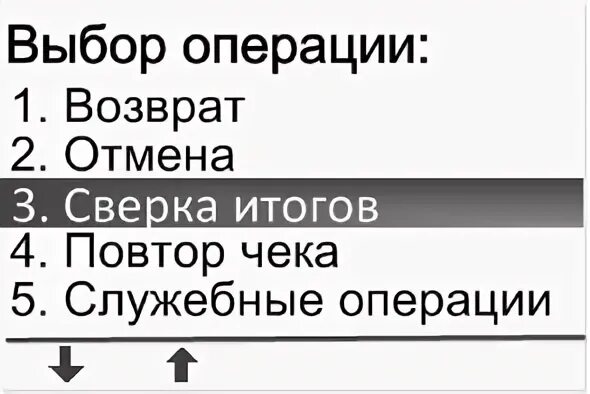 Сверка итогов