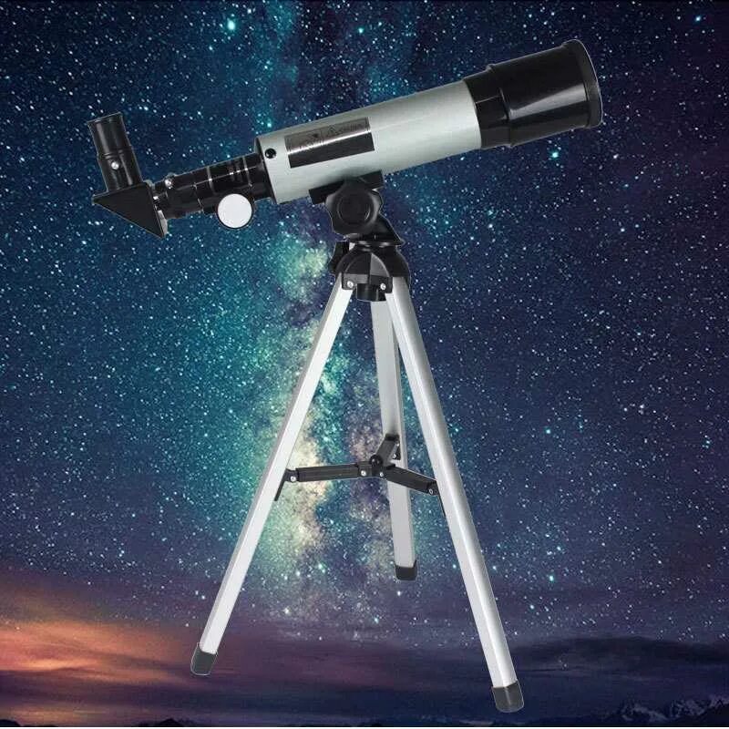 Кто 1 использовал телескоп