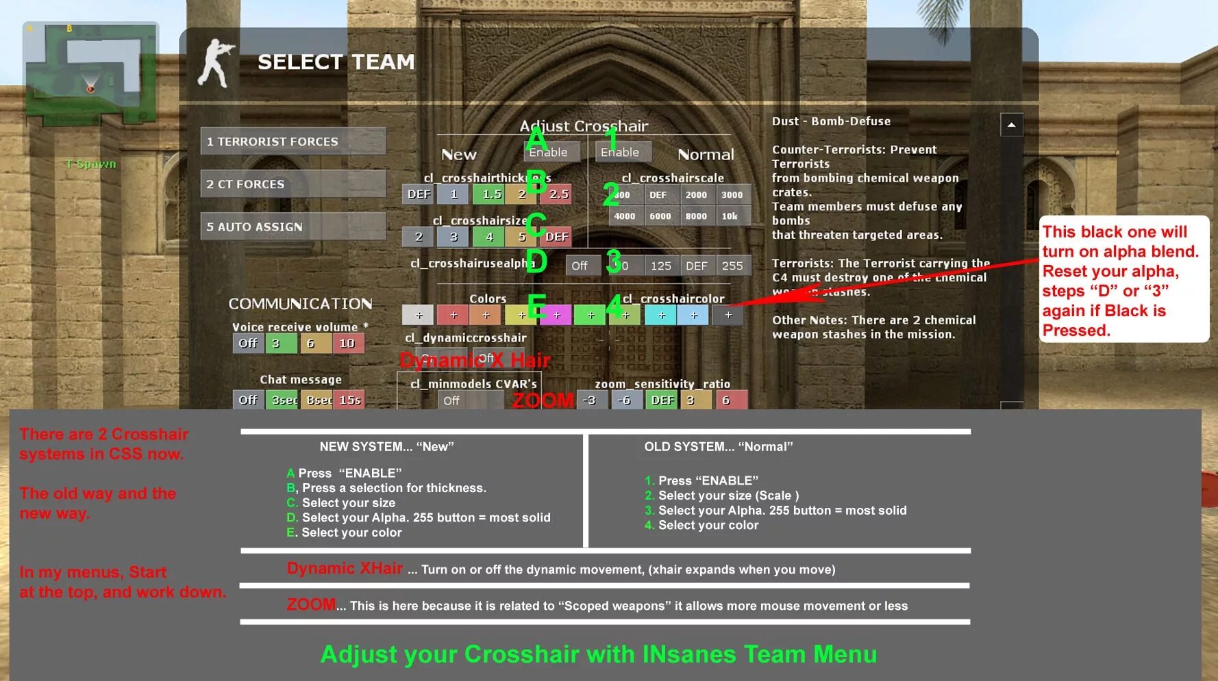 Меню для CSS gui. +Menu_select Counter Strike source. Select Size CSS. Select Team. Ксс систем