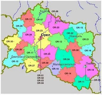 Индексы орл обл
