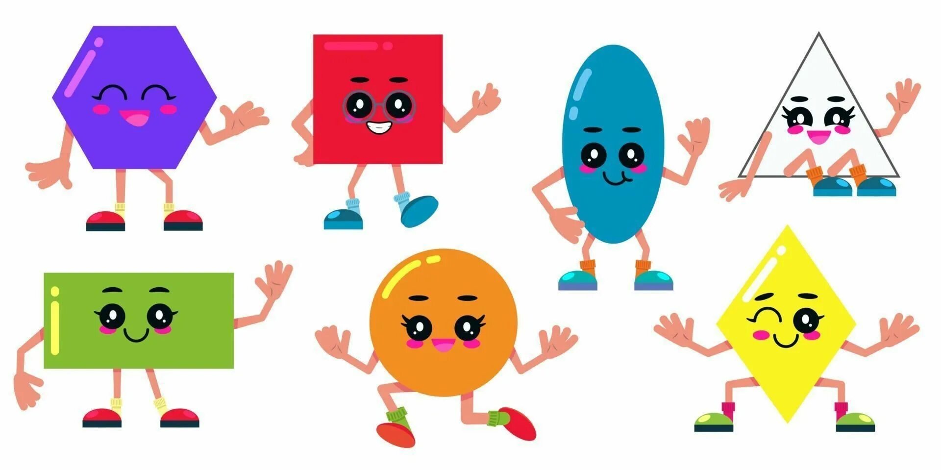 Shapes cartoon. Shapes cartoon. Геометрические фигуры на прозрачном фоне. Веселые геометрические фигуры. Геометрические фигуры с мордочками.