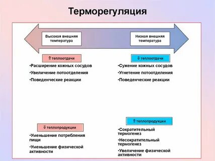 При понижении температуры окружающей среды