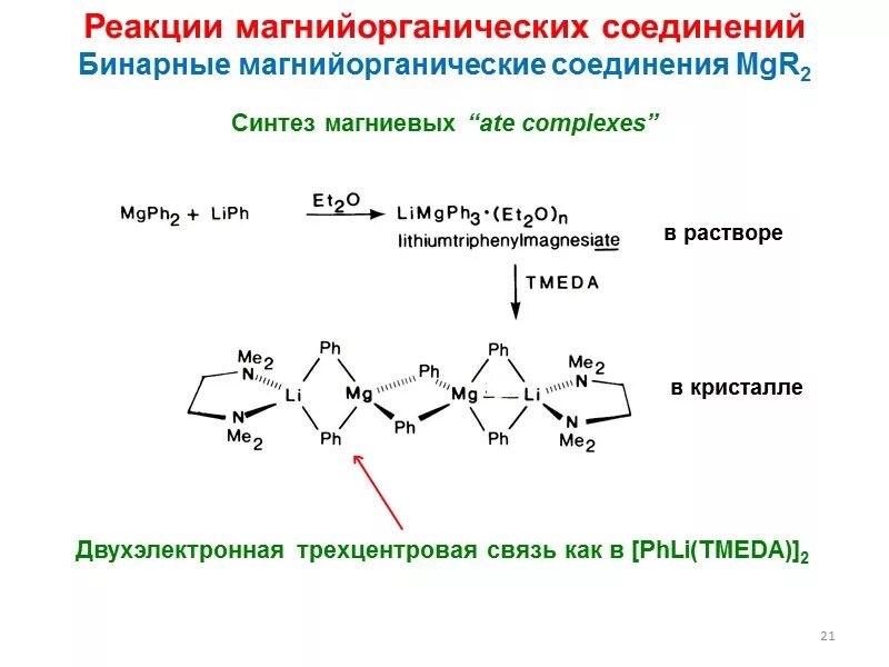 Органические соединения металлов. Синтез магнийорганических соединений. Металлоорганические соединения номенклатура. Синтез металлоорганических соединений. Строение металлорганических соединений.