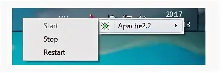 Не запускается apache