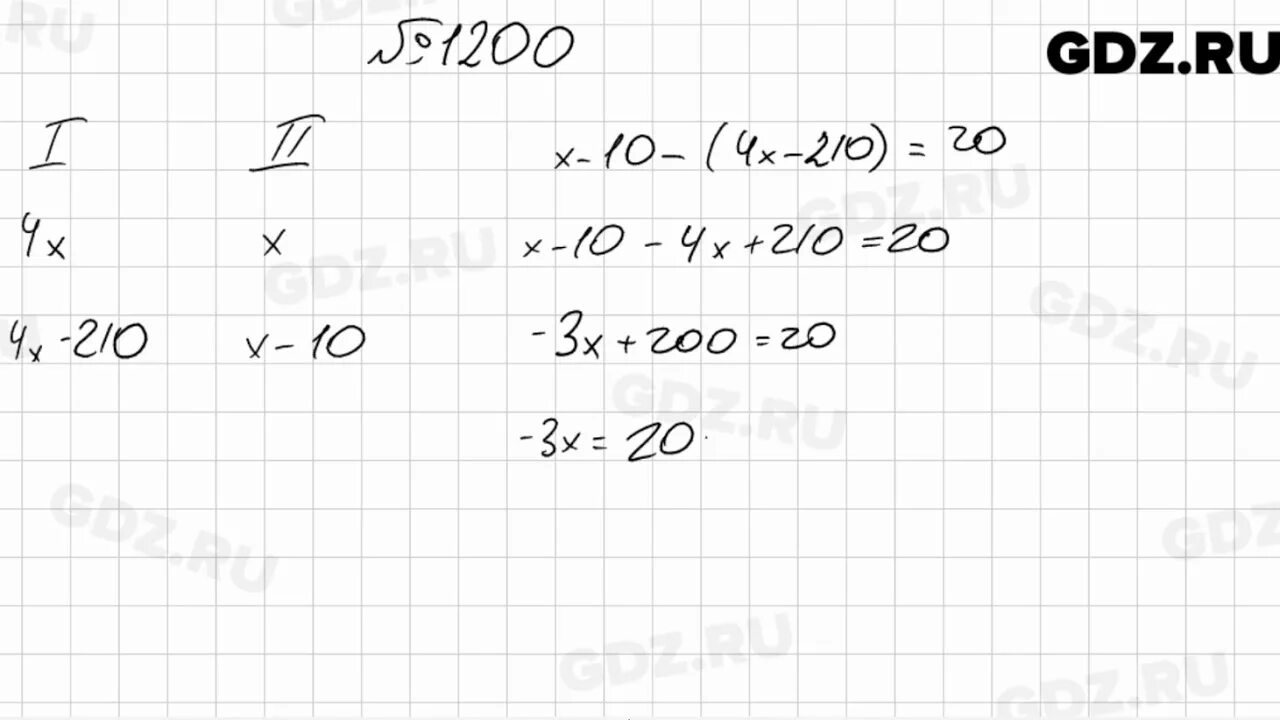 Математика мерзляк номер 1200