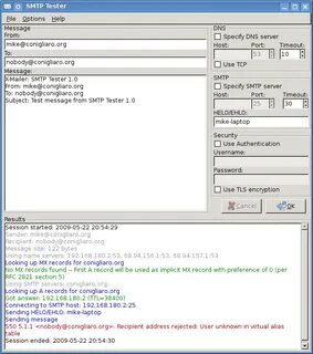 Smtp 550 address rejected