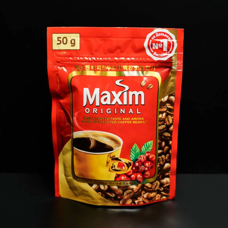 Кофе "Maxim" Exclusive, растворимый, 150 г - купить по приятной цене с доставкой
