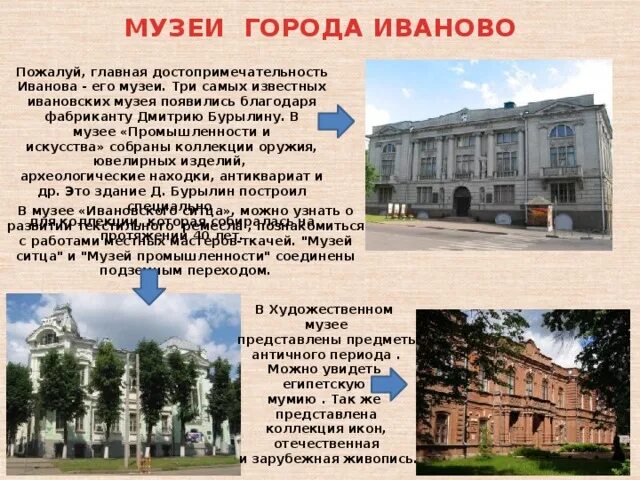 Город Иваново история города музей. Город Иваново достопримечательности музей памятники. Достопримечательности города Иванова для 3 класса. Город Иваново музей промышленности. Иванова город рассказ