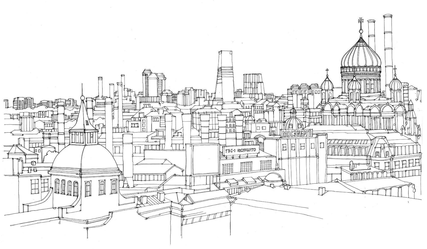 Контурное изображение города. Современный город рисунок. Город контурный рисунок. Раскраска "город".