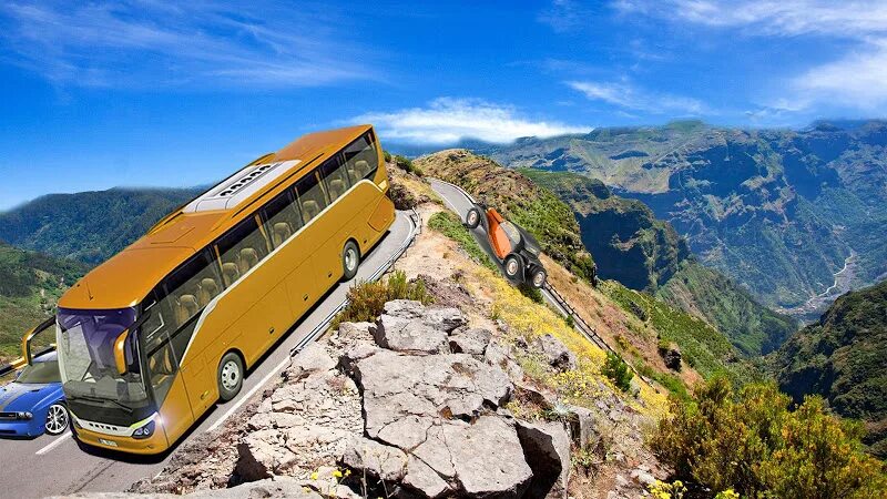 Автобус едет в горы. Туристский автобус. Туристический автобус в горах. Автобус на дороге. Автобус турист.