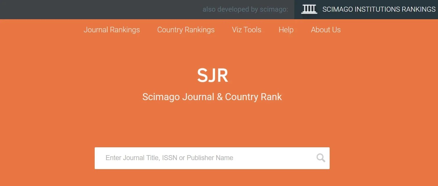 Sjr journal. Sjr journal