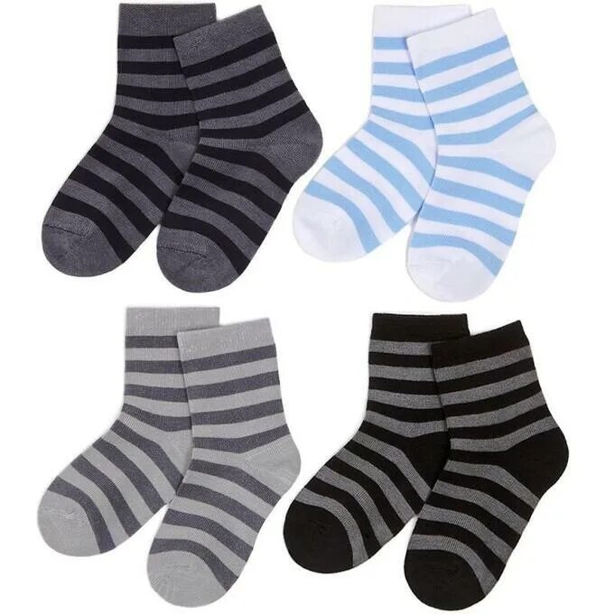 Носки детские Active (ультракороткие) 17с-87сп, р.12, 330. Полосатые носки для мальчика. Шерстяные носки для мальчика. Колготки носочки для малышей.