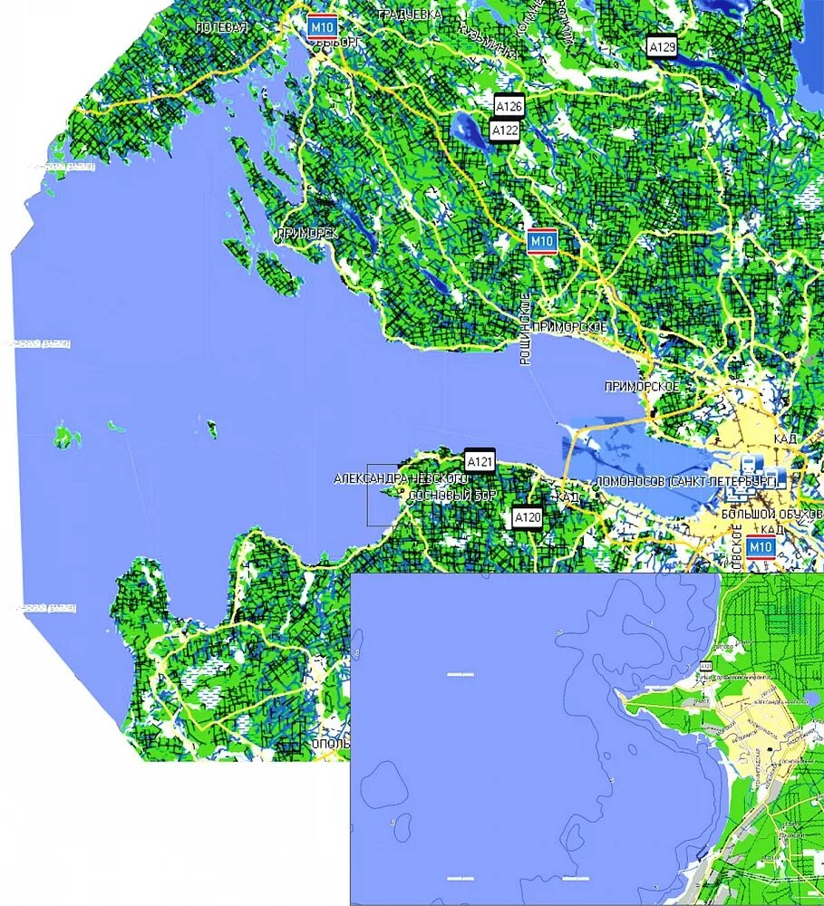 Карта garmin дороги россии. Дороги России топо 6.42. Финский залив на карте. Карта глубин для туристического навигатора. Топо карта России.