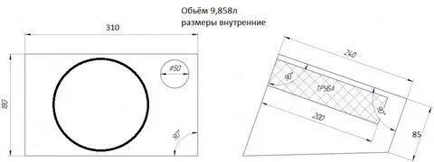 Диаметр кожуха м