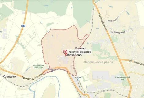 Плеханово тульская область
