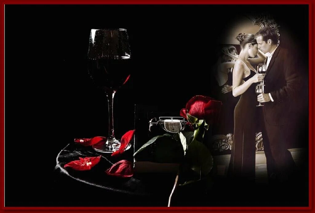 Бокал любви. Вино любви. Вино для двоих. Вино романтика. Своей душою черной полюбил