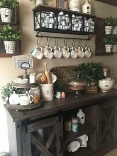 Чайная зона на кухне