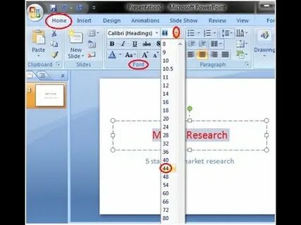 Размеры powerpoint