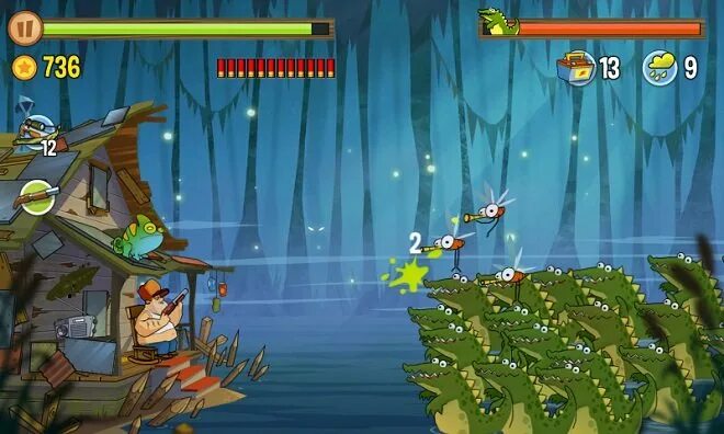 Swamp attack 2 много денег. Болотная атака 2 игра. swamp attack 2 crocodile. swamp attack крокодил. swamp attack (itch).