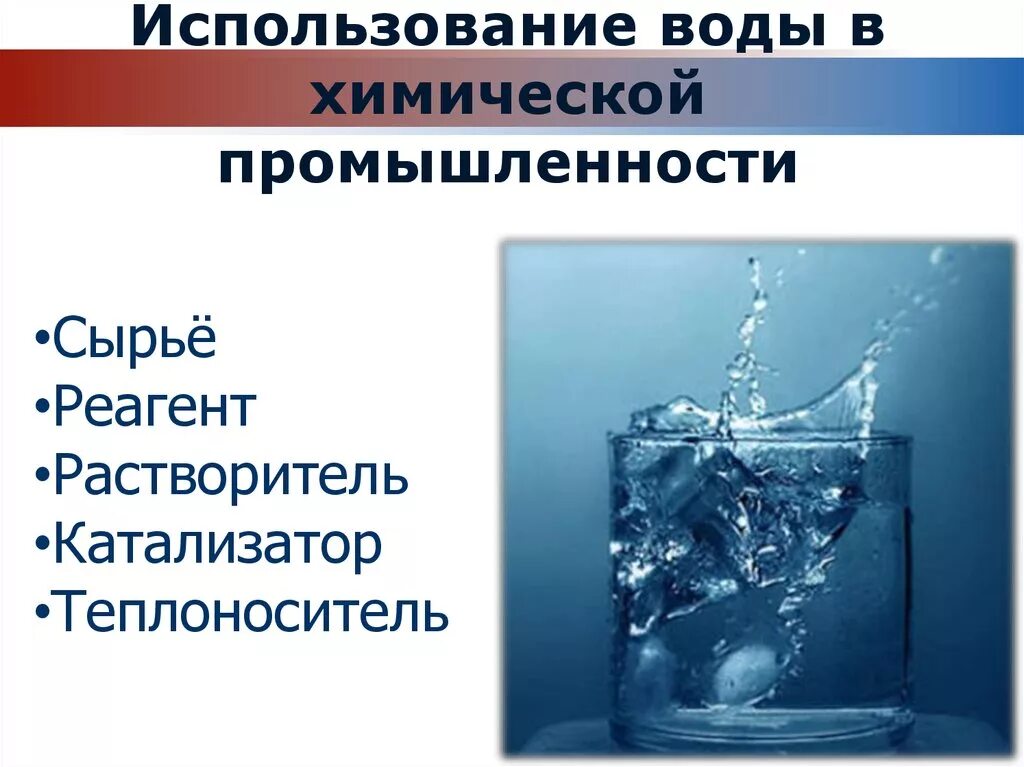 Химия производство презентация. Вода в химической промышленности. Роль воды в промышленности. Вода в химическом производстве. Роль воды в химическом производстве.