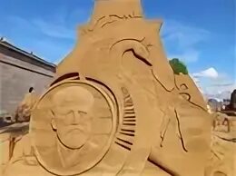 Фестиваль песчаных скульптур в петербурге