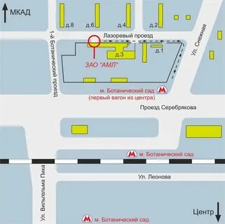 Автобус метро ботанический сад