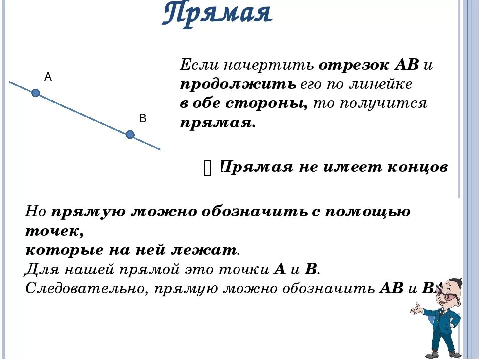 Прямая и отрезок. Луч и отрезок. Прямые лучи и отрезки. Прямая. Луч определение геометрия 7 класс