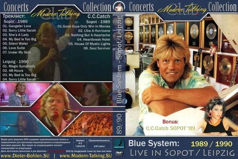 Blue system little system. DVD диск Modern talking Blue System Arabesque. DVD диск Modern talking Blue System. Blue System Forever Blue 1995 обложка.