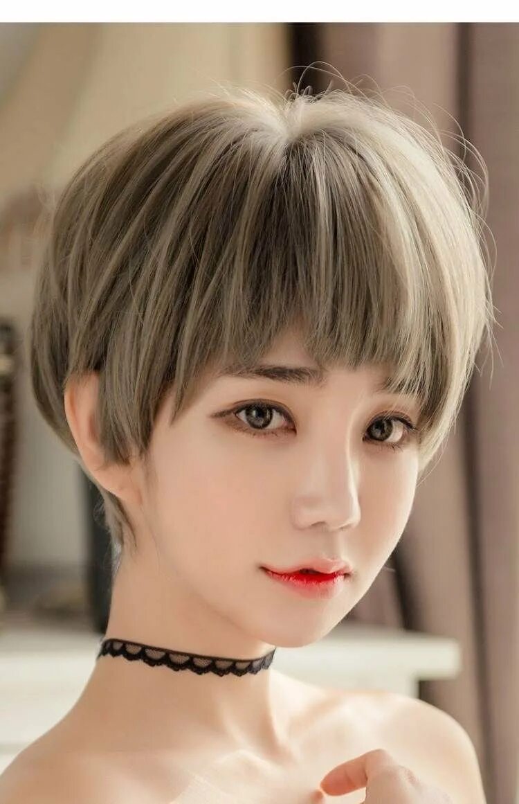 Короткие стрижки для девушек. Корейская пикси стрижка томбой. Красивые короткие стрижки для девушек. Японские женские короткие стрижки. Милые короткие стрижки.