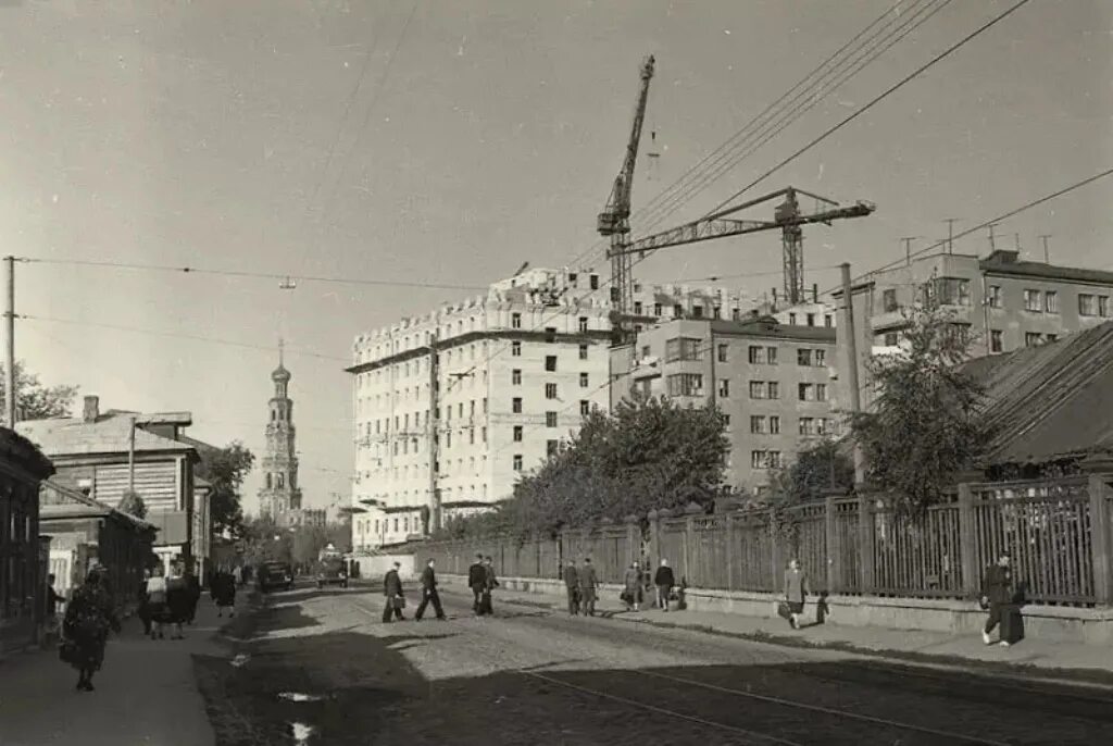 Малая Пироговская улица. Хамовники улица  малая Пироговская. Хамовники в 1960. Район Хамовники 1950 год. 10 октября улица москва