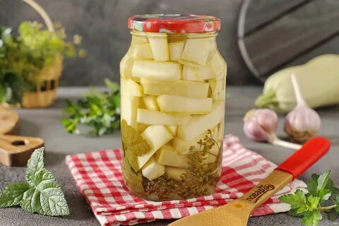 Как приготовить маринованные кабачки на зиму