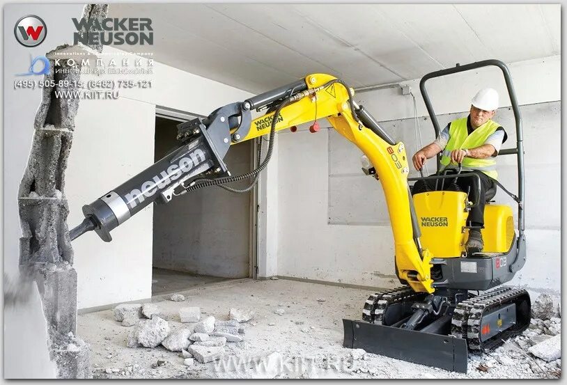 Экскаватор Wacker Neuson 803. Мини экскаватор Wacker Neuson 803. Wacker Neuson 1404 с гидромолотом. Wacker Neuson гидромолот.