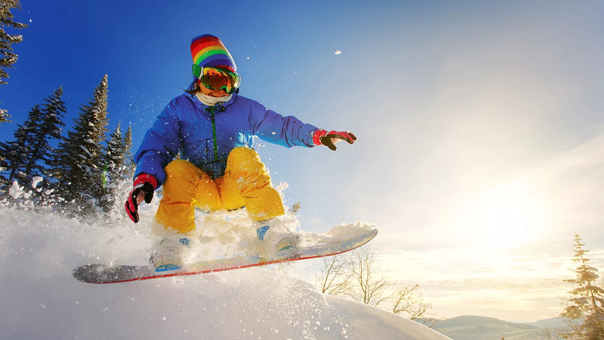 Snowboarding sport