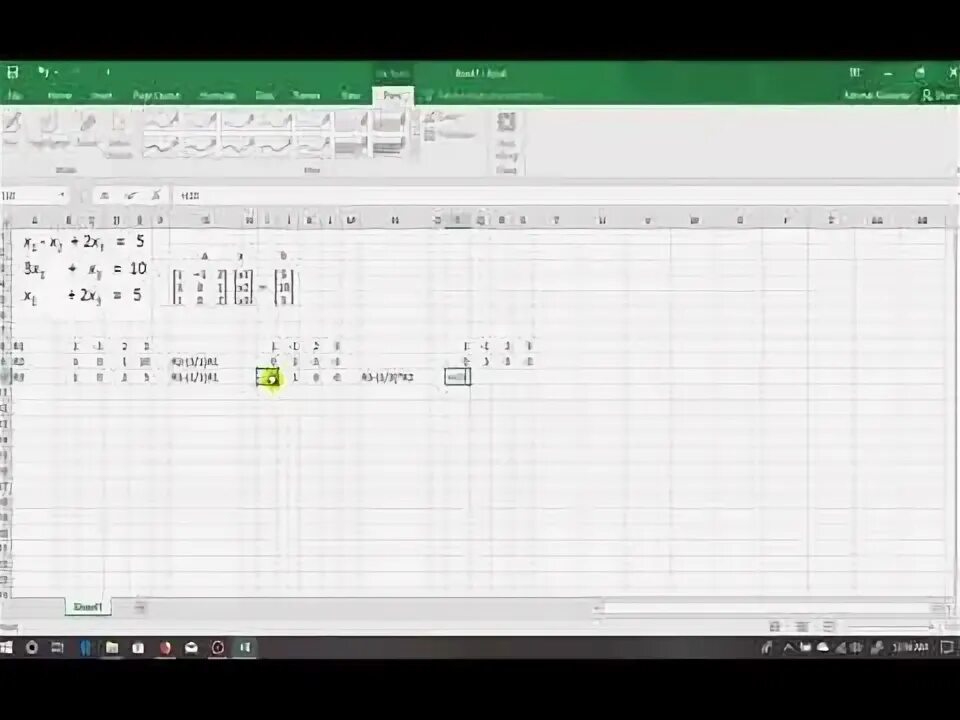 Метод гаусса в excel. Метод гаусса в экселе. метод гаусса эксель. метод гаусса в excel лабораторная.