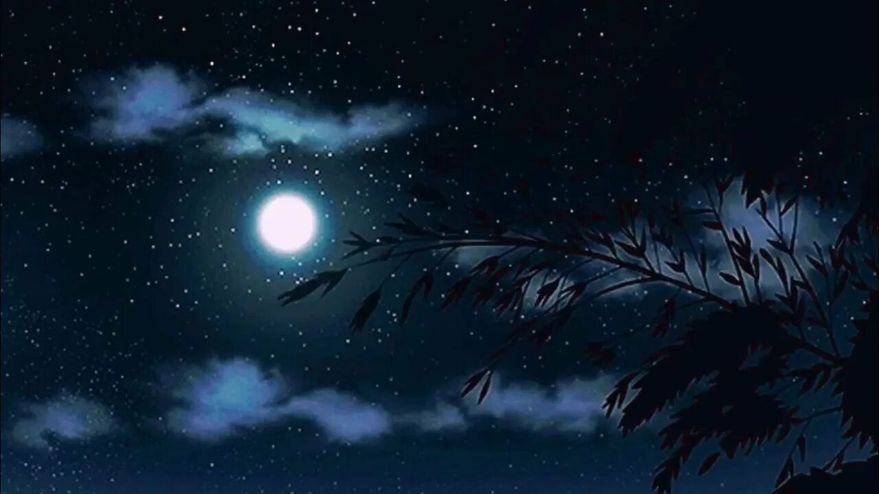 Чудесны лунные мартовские ночи впр 5. Ночное небо. Ночь гиф. Ночное небо gif. Ночное небо рисунок.