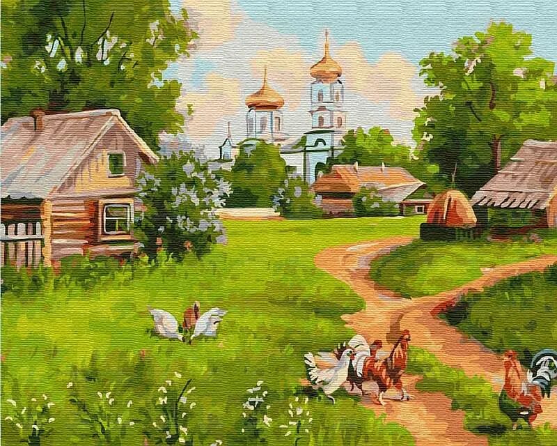 Играть родную деревню