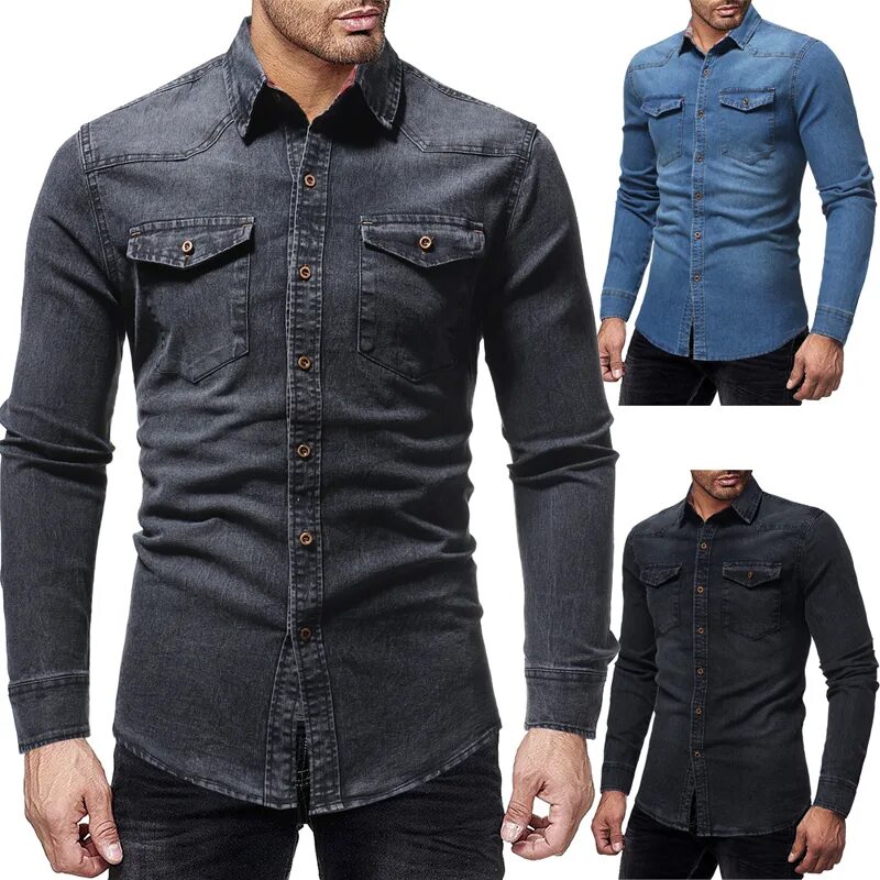 Купить джинсовую черную мужские. Мужская рубашка Sarino Shirt Slim Fit. Рубашка Лонг стайл мужская. Мужские рубашки , Лонг слим. Рубашка мужская джинсовая.