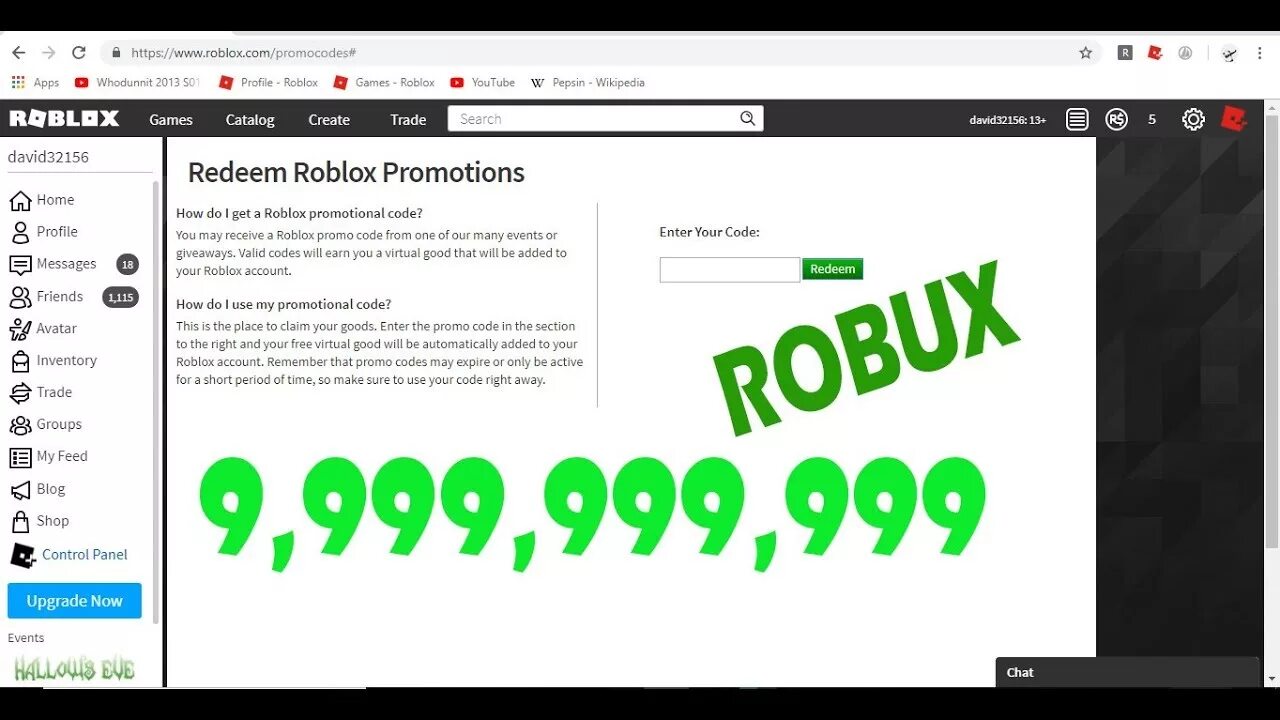 Promocodes РОБЛОКС. Робуксы. ROBUX. Https://www.Roblox.com/promocodes.