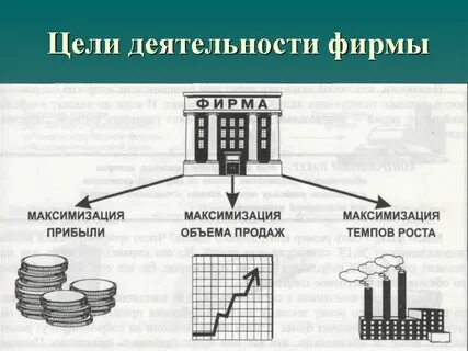 Экономические цели фирмы