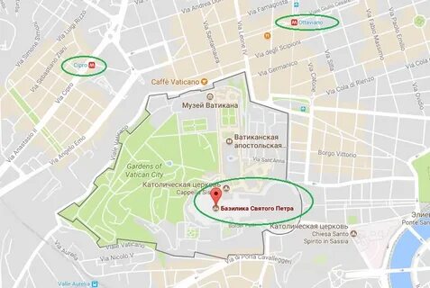 Св на карте