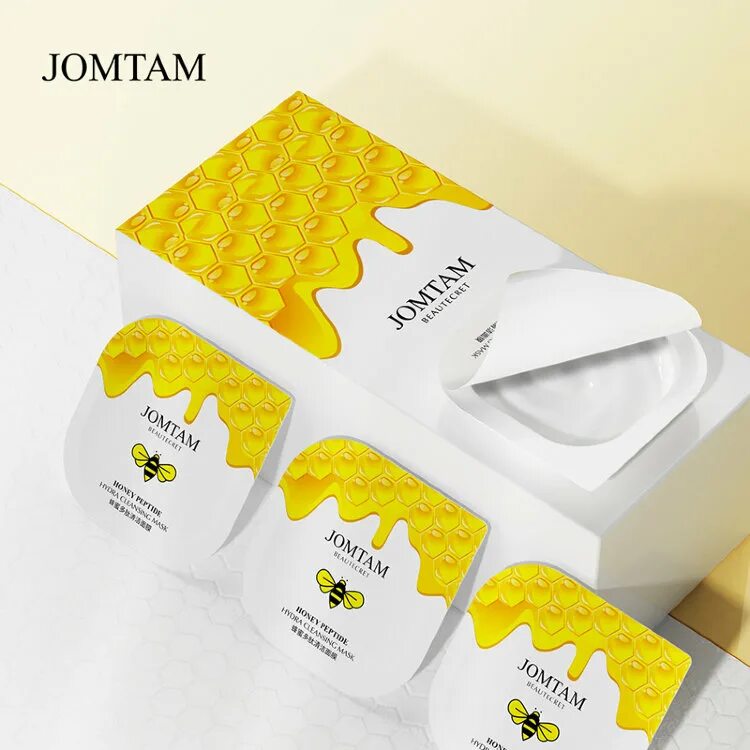 Jomtam набор несмываемых питательных масок. Маска для лица jomtam Honey Peptide. Ночная маска jomtam. Ночная маска с экстрактом меда и пептидами jomtam. Jomtam набор маска для лица.