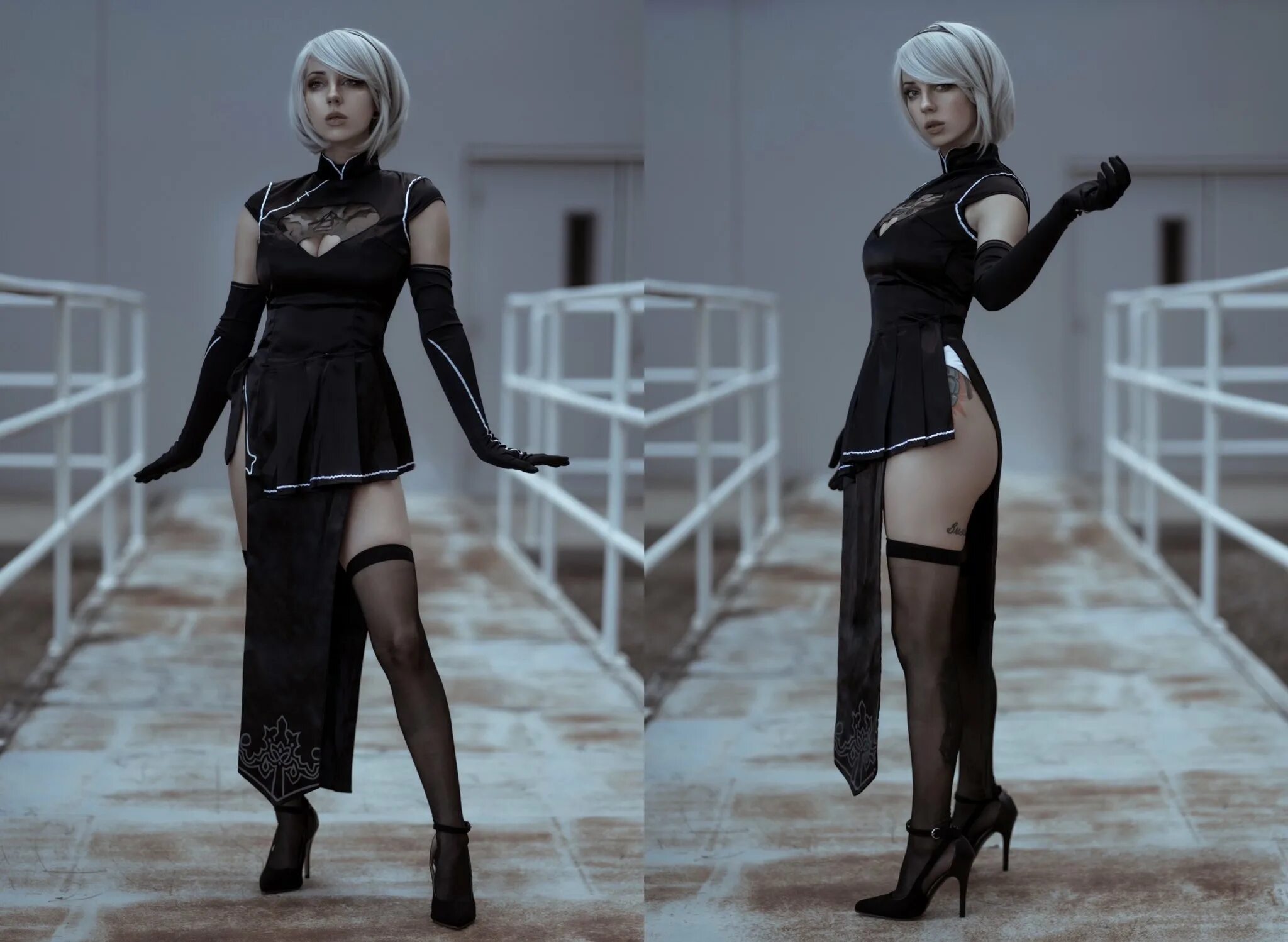 Automata cosplay. Ниер автомата 2b косплей. NIER 2b +18. Eva Elfie 2b Cosplay.