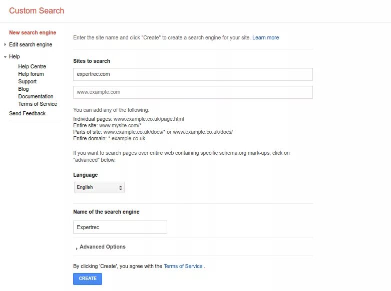 Google cse