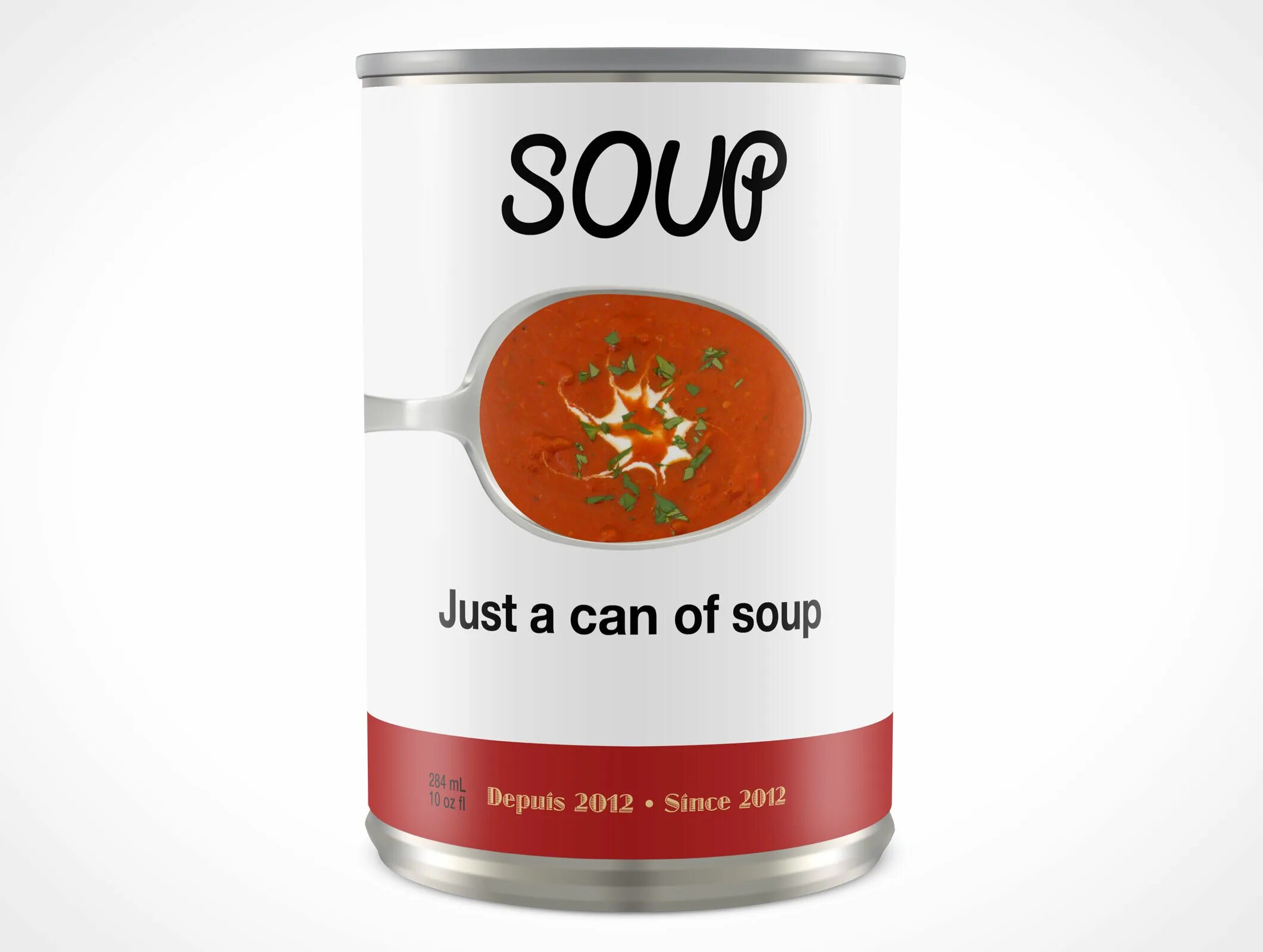 Soup cans. Can of Soup. Can. Campbell Soup can. Soup in can.