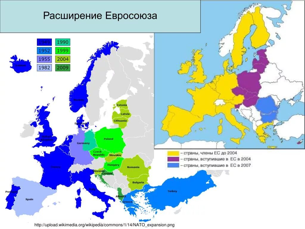 Вступление в европейский